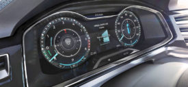 Interior dashboard VW Volkswagen Cross Coupe GTE 2015