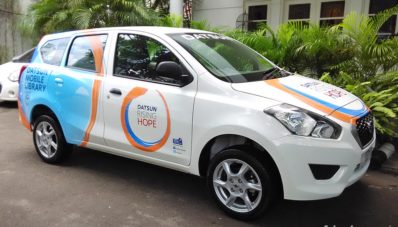 Datsun GO+ Panca Disulap Jadi Perpustakaan Keliling Agar Anak Indonesia Gemar Membaca Datsun GO+ Panca Disulap Jadi Perpustakaan Keliling Agar Anak Indonesia Gemar Membaca