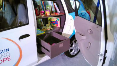 Datsun GO+ Panca Disulap Jadi Perpustakaan Keliling Agar Anak Indonesia Gemar Membaca Datsun GO+ Panca Disulap Jadi Perpustakaan Keliling Agar Anak Indonesia Gemar Membaca