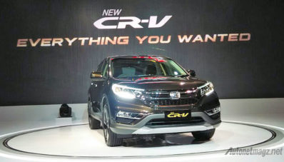 Harga Honda CR-V Facelift Tembus 477,5 Juta Rupiah!