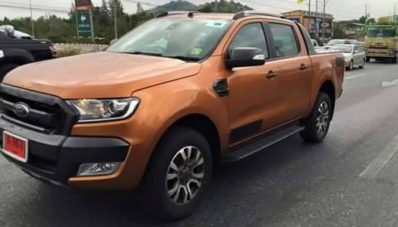 Wajah Ford Ranger Wildtrak Facelift 2015 Tertangkap Kamera Wajah Ford Ranger Wildtrak Facelift 2015 Tertangkap Kamera