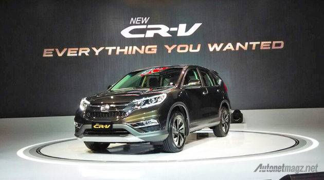 Harga dan spesifikasi Honda CR-V facelift baru 2015 Indonesia