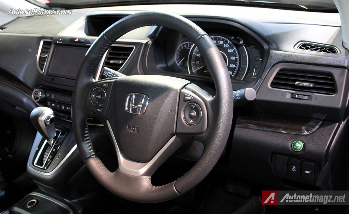 Honda, Honda-CRV-setir-baru: First Impression Review Honda CRV Facelift 2015 Indonesia