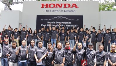 100 Unit Honda HR-V Pertama Di Indonesia Diserahkan Kepada Para Pembelinya