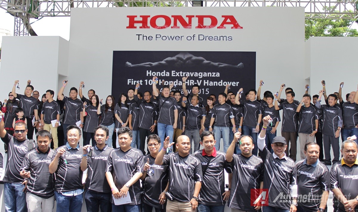 Event, Honda-HR-V-Indonesia-100-First-Customers: 100 Unit Honda HR-V Pertama Di Indonesia Diserahkan Kepada Para Pembelinya