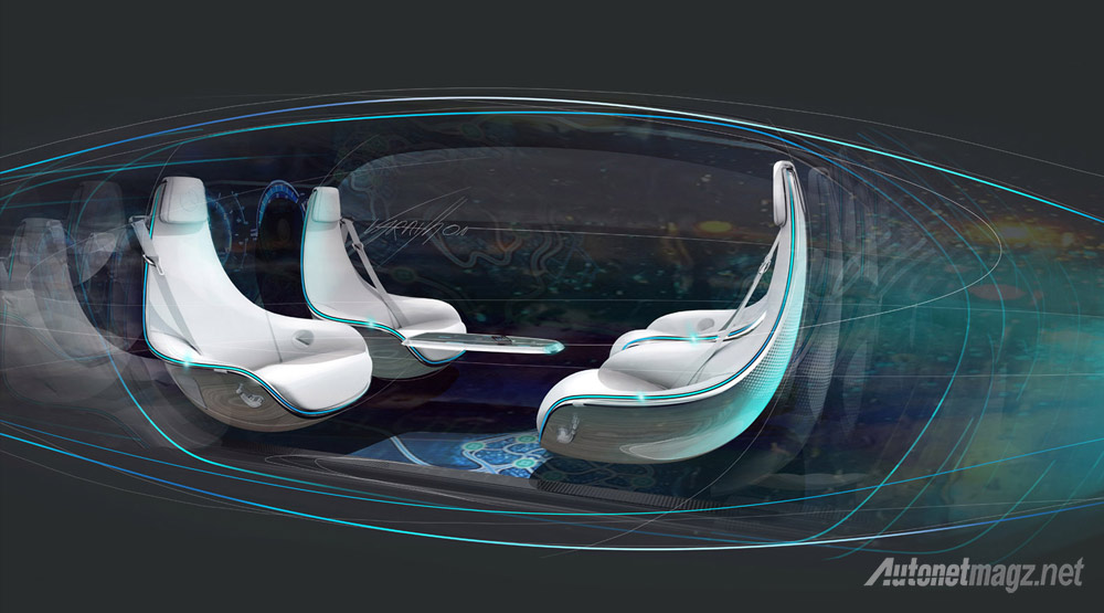 Berita, Interior-Mercedes-Benz-Autonomous-Concept: Mercedes-Benz Sebar Teaser Mobil Konsep Self-Driving Barunya