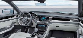 Cara kerja mesin konvensional dan mesin listrik VW Cross Coupe GTE Concept 2015