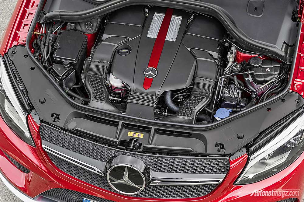 International, Mercedes GLE 450 AMG coupe engine: Mercedes-Benz GLE 450 AMG Coupe Hadir di Detroit Untuk Melawan BMW X6