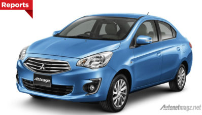 Mitsubishi Coba Peruntungan Attrage Sedan di Eropa Mitsubishi Coba Peruntungan Attrage Sedan di Eropa