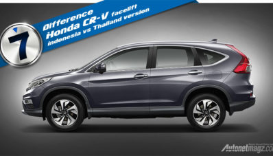 7 Perbedaan Honda CR-V Facelift Indonesia dan Thailand by AutonetMagz