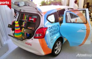 Datsun GO+ Panca Disulap Jadi Perpustakaan Keliling Agar Anak Indonesia Gemar Membaca Datsun GO+ Panca Disulap Jadi Perpustakaan Keliling Agar Anak Indonesia Gemar Membaca