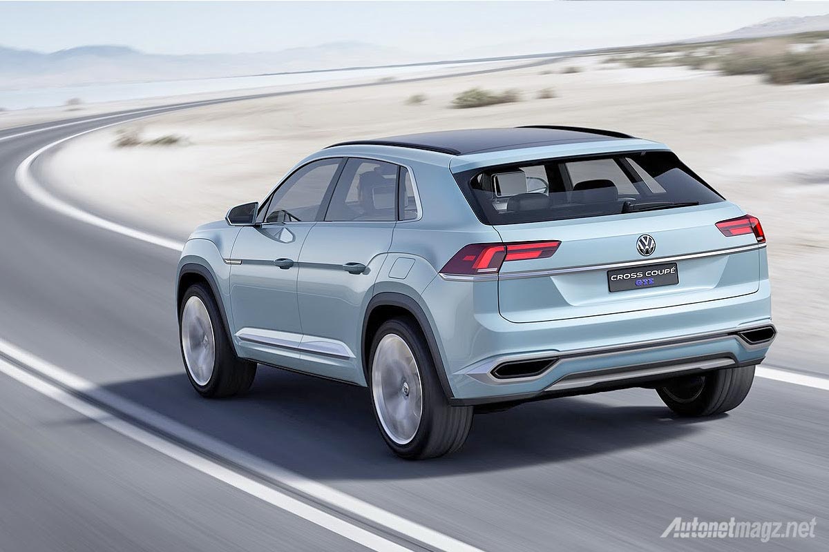 Mobil Konsep, Small SUV VW Cross Coupe GTE 2015: VW Cross Coupe GTE Concept Mendekati Model Produksi Massal