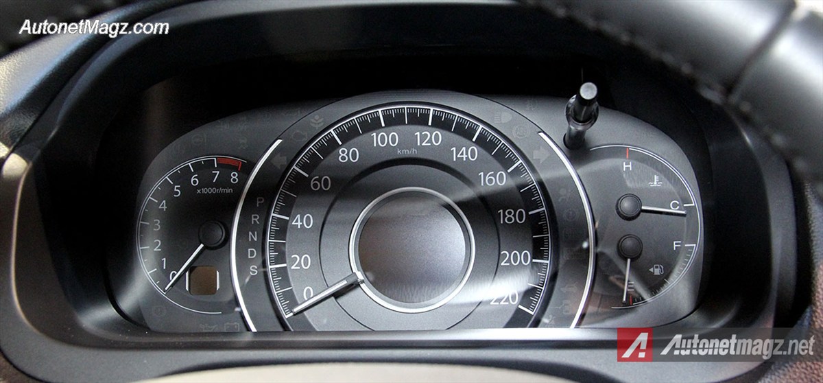 Honda, Speedometer-Honda-CRV-Baru: First Impression Review Honda CRV Facelift 2015 Indonesia