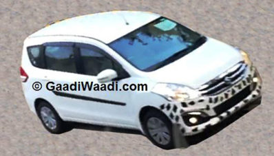 Gambar Suzuki Ertiga Facelift 2015 Bocor Gambar Suzuki Ertiga Facelift 2015 Bocor