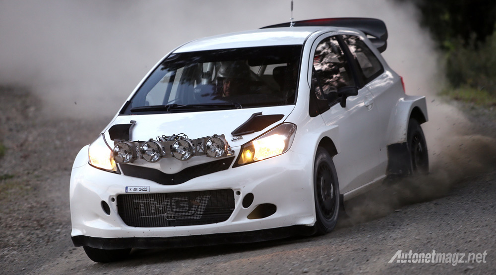 Berita, Toyota-Yaris-tes-reli: Toyota Kembali ke Ajang Reli Dunia dengan Yaris WRC