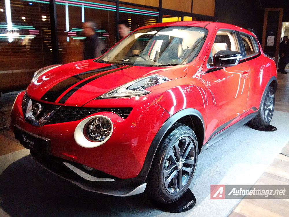 Mobil Baru, Body kit Nissan Juke Revolt merah 2015: First Impression Review Nissan Juke Facelift 2015 dan Juke Revolt oleh AutonetMagz