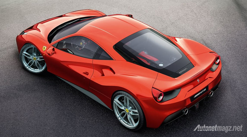 Berita, Ferrari-488-GTB-pengganti-458-Italia: Ferrari 488 GTB Kombinasikan Gaya Mesin F40 dan Rupa 458 Italia