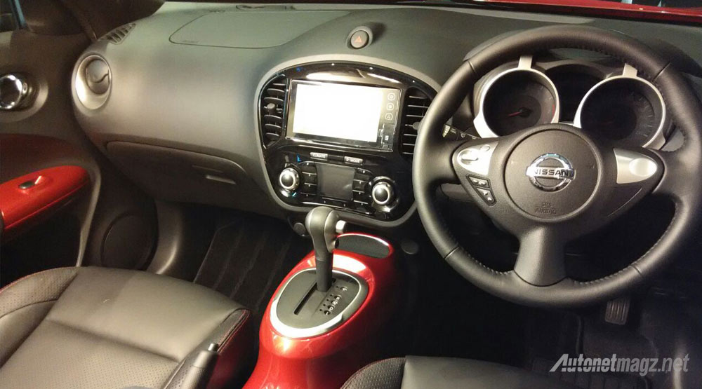 Berita, Interior-Nissan-Juke-Revolt-Red-Interior: Nissan Juke Facelift 2015 Hadir dengan Fitur dan Varian Revolt Baru!