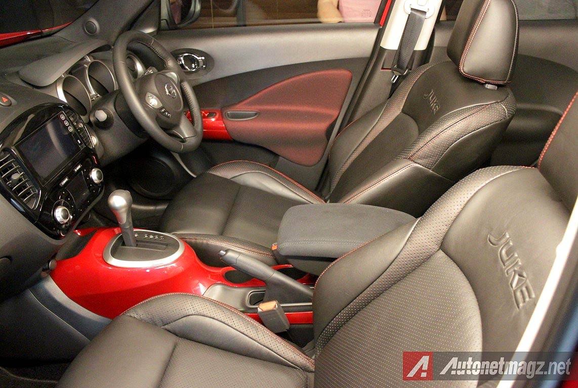 Mobil Baru, Jok-kulit-interior-kabin-Ni: First Impression Review Nissan Juke Facelift 2015 dan Juke Revolt oleh AutonetMagz