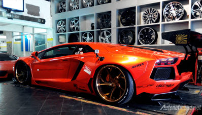 Ini Dia Lamborghini  Aventador  dengan Wide Body Kit Liberty  