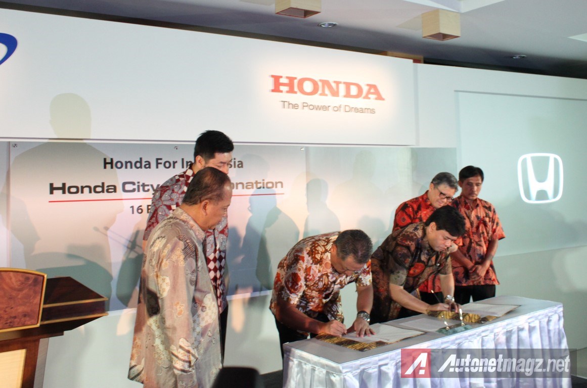 Event, MOU-Signing-City-CNG-Donation: Honda Sumbangkan City CNG untuk BPPT Dalam Rangka Riset Energi Altenatif