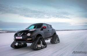 Gila, Nissan Pasang Roda Tank Baja untuk Juke Nismo RS Gila, Nissan Pasang Roda Tank Baja untuk Juke Nismo RS