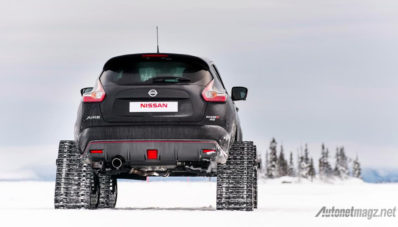 Gila, Nissan Pasang Roda Tank Baja untuk Juke Nismo RS Gila, Nissan Pasang Roda Tank Baja untuk Juke Nismo RS