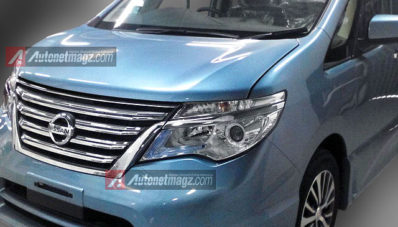 Ini Dia Spy Shot Nissan Serena Facelift 2015 Indonesia 