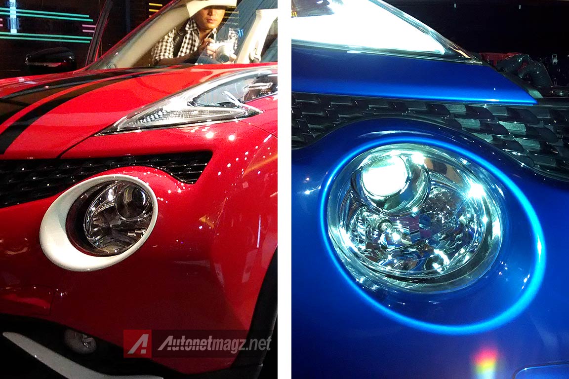 Mobil Baru, Projector headlight lampu Nissan Juke baru facelift 2015: First Impression Review Nissan Juke Facelift 2015 dan Juke Revolt oleh AutonetMagz