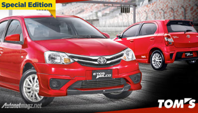 Toyota Etios Tom’s Body kit Diluncurkan Dengan Harga 172.6 Juta! Toyota Etios Tom’s Body kit Diluncurkan Dengan Harga 172.6 Juta!