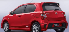 Toyota Etios dengan body kit dari TOM’S