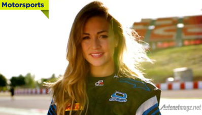 Perkenalkan Carmen Jorda, Pembalap Baru Tim F1 Lotus yang Paling Cantik
