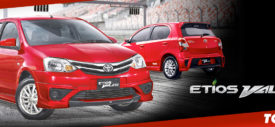 Toyota Etios dengan body kit dari TOM’S