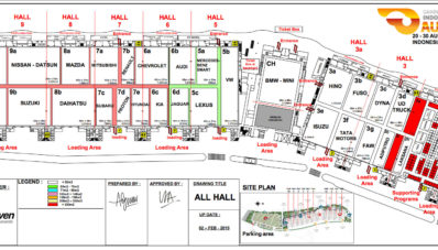 Fix! Ini Denah dan Daftar Merek Mobil Yang Ikut di GIIAS 2015!