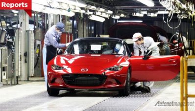 Mazda MX-5 SkyActiv Resmi Produksi, Pertengahan Tahun Ini Mulai Dijual! Mazda MX-5 SkyActiv Resmi Produksi, Pertengahan Tahun Ini Mulai Dijual!