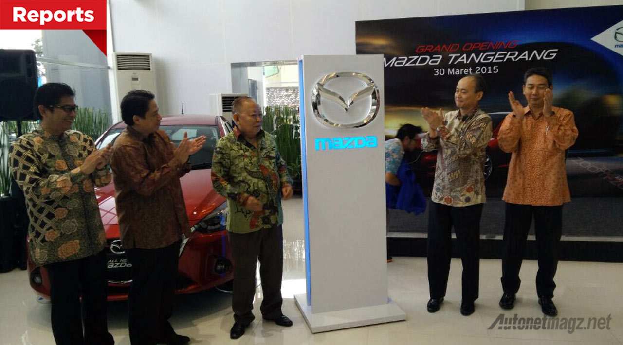 Berita, peresmian-dealer-mazda-tangerang: Mazda Resmikan Showroom ke-45 di Cikokol, Tangerang