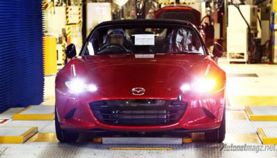 Mazda MX-5 SkyActiv Resmi Produksi, Pertengahan Tahun Ini Mulai Dijual! Mazda MX-5 SkyActiv Resmi Produksi, Pertengahan Tahun Ini Mulai Dijual!