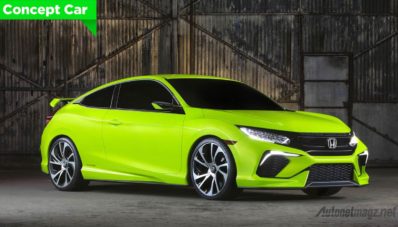 Honda Tampilkan Bentuk Konsep Civic Generasi Terbaru Bertransmisi CVT