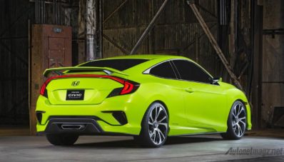 Honda Tampilkan Bentuk Konsep Civic Generasi Terbaru Bertransmisi CVT