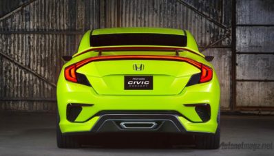 Honda Tampilkan Bentuk Konsep Civic Generasi Terbaru Bertransmisi CVT