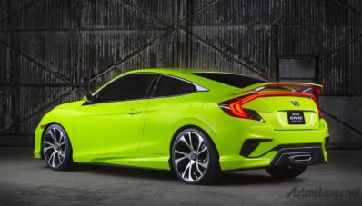 Honda Tampilkan Bentuk Konsep Civic Generasi Terbaru Bertransmisi CVT