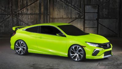 Honda Tampilkan Bentuk Konsep Civic Generasi Terbaru Bertransmisi CVT