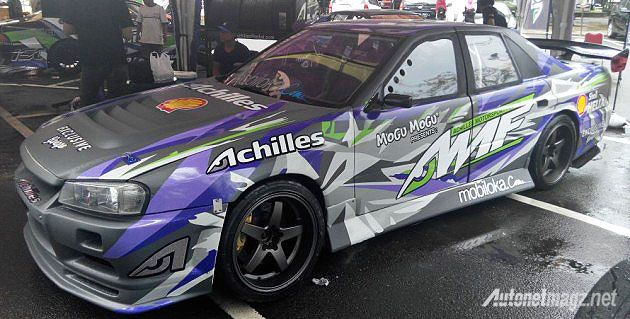 Motorsports, Nissan-GTR-Drift-Car-Achilles-Racing: Achilles Kembali Mengajak Para Drifter Indonesia Beraksi