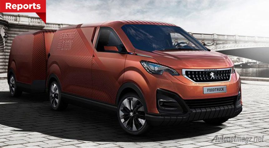 Peugeot Buat Food Truck Konsep untuk Gambaran Restoran Keliling Masa Depan