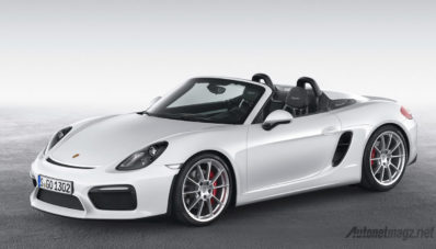 Porsche Boxster Spyder Incar Kaum Purist dengan Transmisi Manual dan Atap Lipat Manual