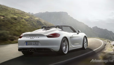 Porsche Boxster Spyder Incar Kaum Purist dengan Transmisi Manual dan Atap Lipat Manual