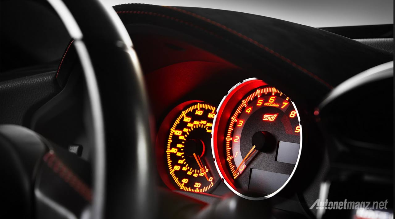 Berita, Spidometer-Subaru-BRZ-STI-Performance-Concept: Subaru BRZ STI Performance Concept Tebar Harapan Kosong Lagi