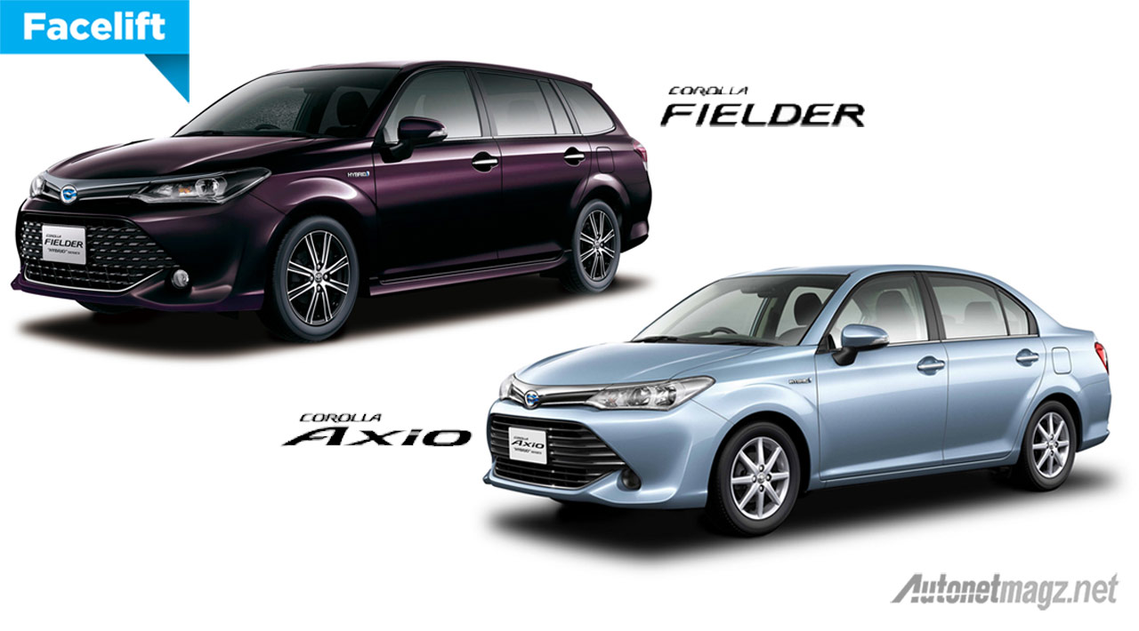Berita, Toyota-Corolla-Axio-dan-Corolla-Fielder: Toyota Corolla Axio dan Corolla Fielder Sudah Diberikan Facelift di Jepang