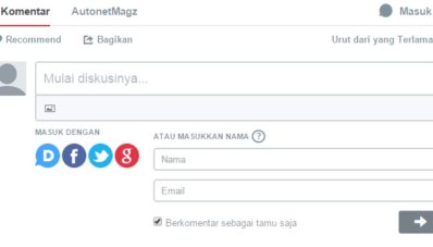 Editorial: Sekarang Komentar di AutonetMagz Jadi Lebih Asik! Editorial: Sekarang Komentar di AutonetMagz Jadi Lebih Asik!