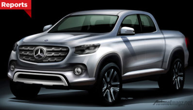 Double Cabin Baru Mercedes-Benz Dirumorkan Berbasis Nissan Navara Double Cabin Baru Mercedes-Benz Dirumorkan Berbasis Nissan Navara